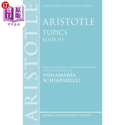 海外直订Aristotle: Topics Book VI 亚里士多德:主题第六卷