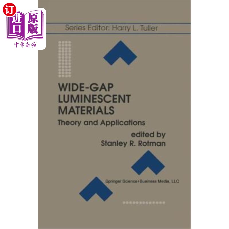海外直订Wide-Gap Luminescent Materials: Theory and Applications 宽间隙发光材料:理论与应用
