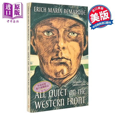 西线无战事 雷马克 All Quiet on the Western Front 英文原版 Erich Maria Remarque 经典战争小说【中商原版】