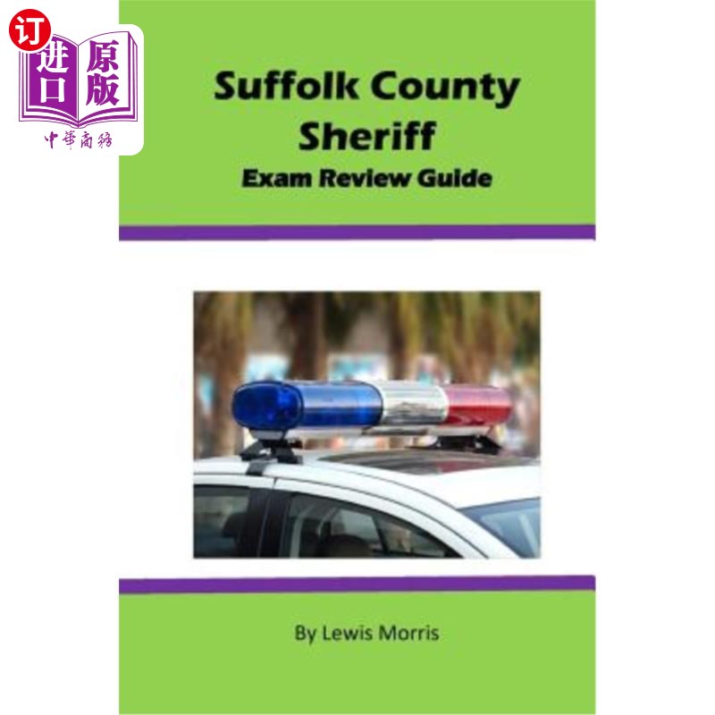 海外直订Suffolk County Sheriff Exam Review Guide 萨福克县治安官考试复习指南