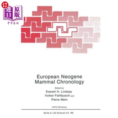 海外直订European Neogene Mammal Chronology 欧洲新近纪哺乳动物年代学
