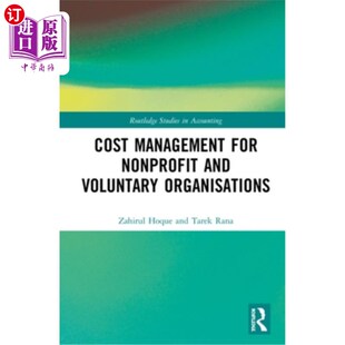 海外直订Cost Management for Nonprofit and Voluntary Organisations 非营利和志愿组织的成本管理