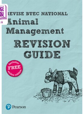 海外直订Pearson REVISE BTEC National Animal Management R... Pearson Revision BTEC国家动物管理修订指南在线版- 2023年