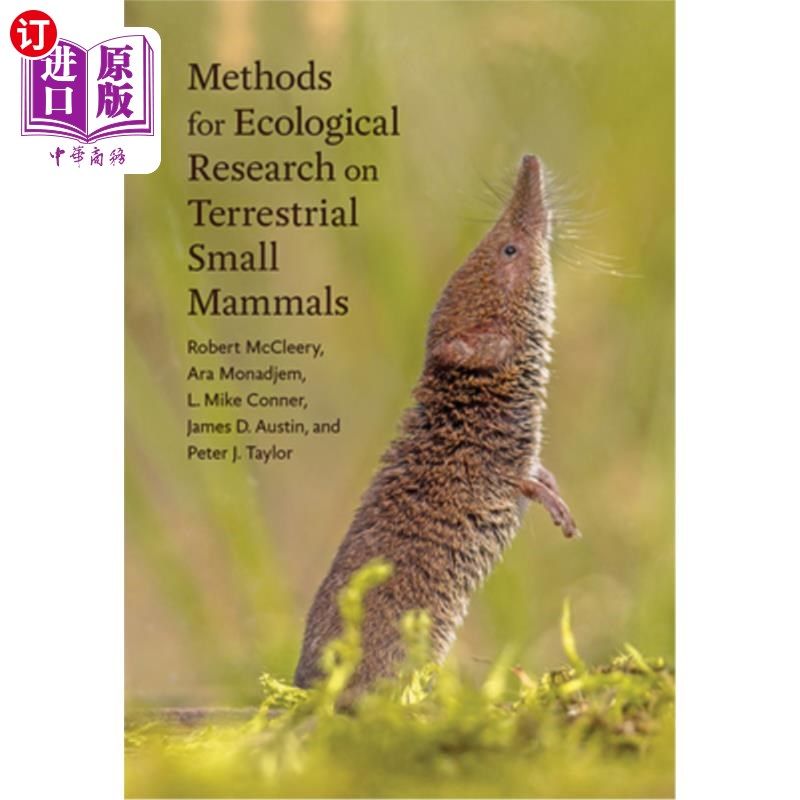 海外直订Methods for Ecological Research on Terrestrial Small Mammals 陆生小型哺乳动物生态学研究方法
