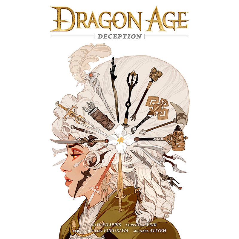 骗局 英文原版 dragon age: deception nunzio defilippis dark horse