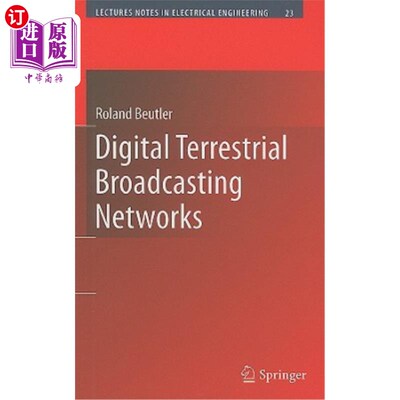 海外直订Digital Terrestrial Broadcasting Networks 数码地面广播