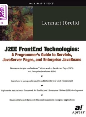 海外直订J2ee Frontend Technologies: A Programmer's Guide to Servlets, JavaServer Pages,  J2ee前端技术：Servle