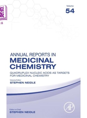 海外直订医药图书Quadruplex Nucleic Acids As Targets For Medicina... 四联体核酸作为药物化学靶点