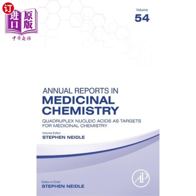 海外直订医药图书Quadruplex Nucleic Acids As Targets For Medicina... 四联体核酸作为药物化学靶点