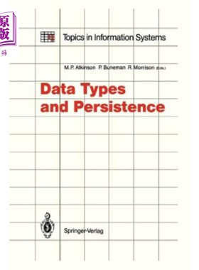 海外直订Data Types and Persistence 数据类型和持久性