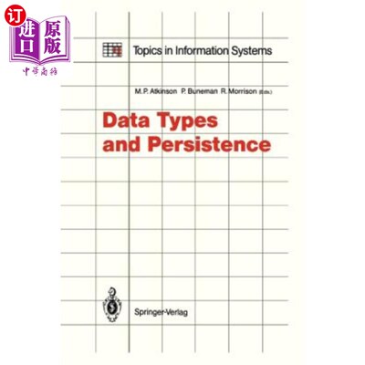 海外直订Data Types and Persistence 数据类型和持久性