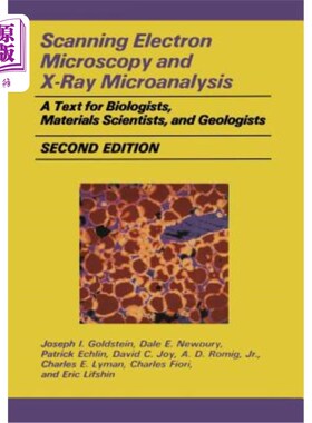 海外直订Scanning Electron Microscopy and X-Ray Microanalysis: A Text for Biologists, Mat 扫描电子显微镜和X射线显微