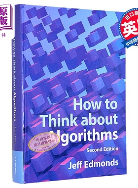 如何思考算法 算法和计算机理论 How to Think about Algorithms 英文原版 Jeff Edmonds 计算机 数据 【中商原版】