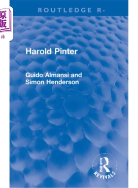 海外直订Harold Pinter 哈罗德·品特