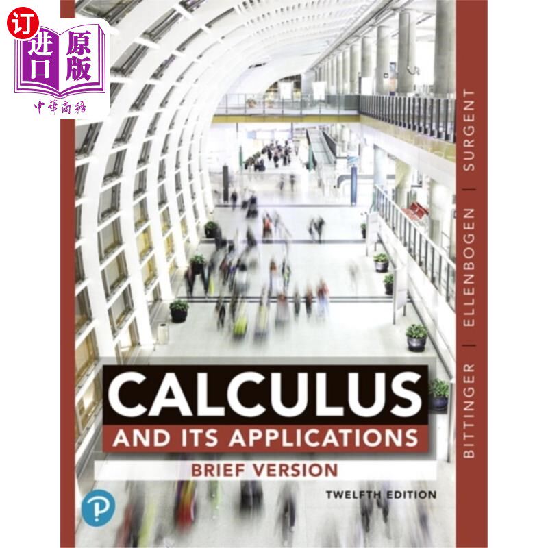 海外直订Calculus and Its Applications 微积分及其应用