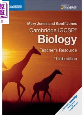 Cambridge IGCSE Biology Teacher's Resource CD-ROM 英文原版 剑桥IGCSE生物教师资源光盘不含纸质书【中商原版】