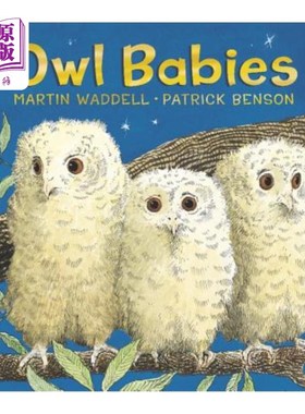 海外直订Owl Babies: Padded Board Book 猫头鹰宝宝:软垫板书
