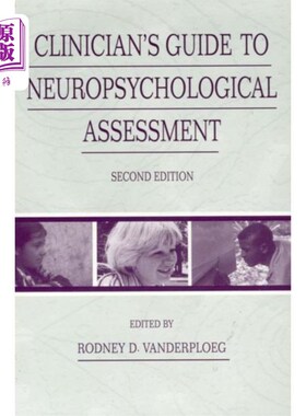 海外直订Clinician's Guide To Neuropsychological Assessme... 临床医生神经心理评估指南