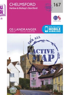 海外直订Chelmsford, Harlow & Bishop's Stortford 切姆斯福德，哈洛和毕晓普的斯托福德