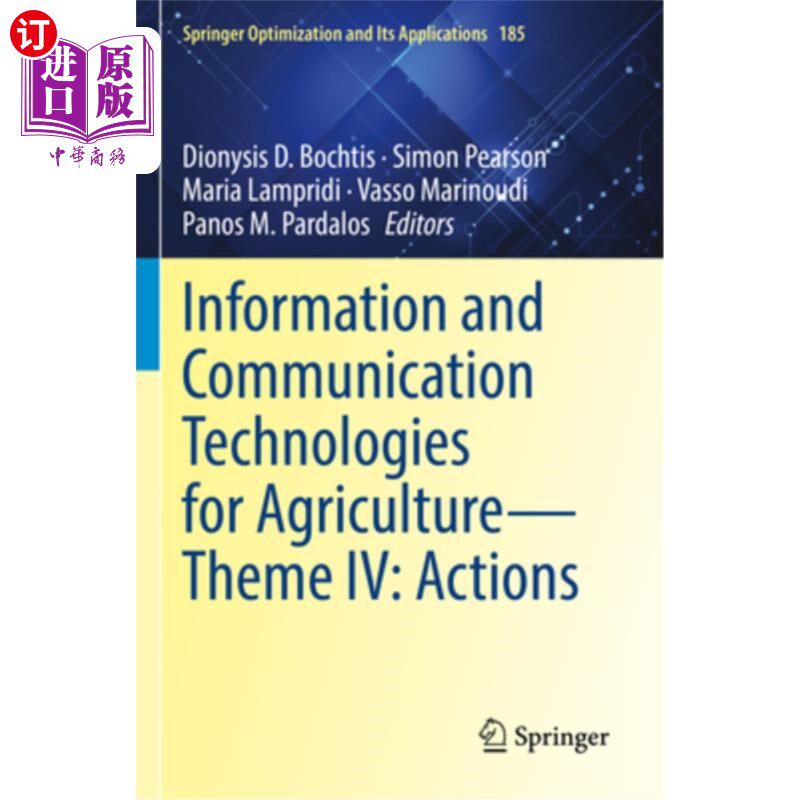 海外直订Information and Communication Technologies for Agriculture--Theme IV: Actions 农业信息和通信技术--主题四: