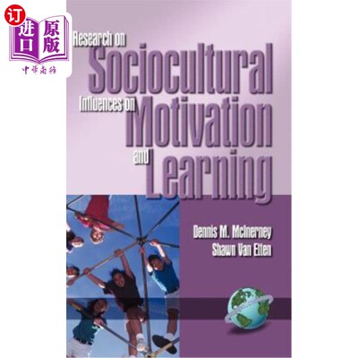 海外直订Research on Sociocultural Influences on Motivation and Learning Vol. 1 (Hc) 社会文化对学习动机的影响研究（