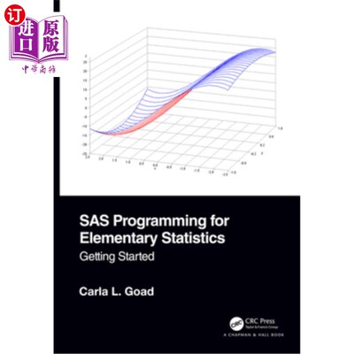 海外直订SAS Programming for Elementary Statistics: Getting Started SAS编程的基本统计:入门