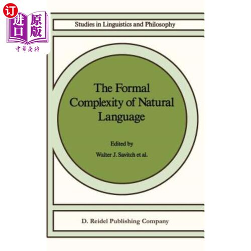 海外直订The Formal Complexity of Natural Language 自然语言的形式复杂性