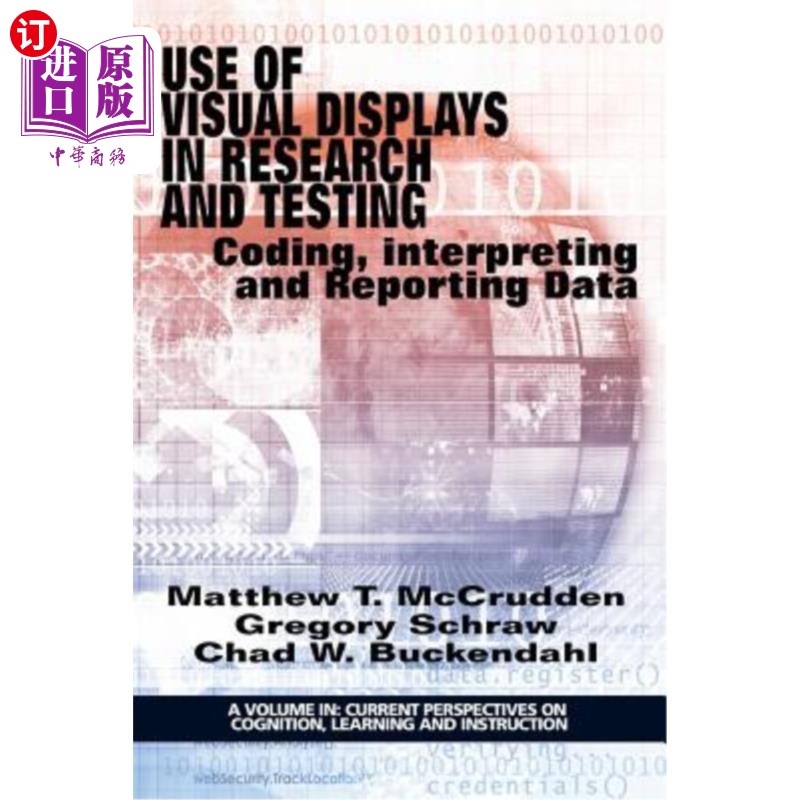 海外直订Use of Visual Displays in Research and Testing: Coding, Interpreting, and Report 视觉显示在研究和测试中的应