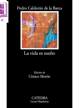 【西版牙文版】卡尔德隆 人生如梦 VIDA ES SUENO 西语原版 Pedro Calderon de la Barca 西班牙黄金时代文学作品【中商原版?