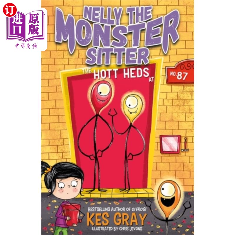 海外直订Nelly the Monster Sitter: The Hott Heds at No. 87 《美女保姆Nelly: hot heads》第87位