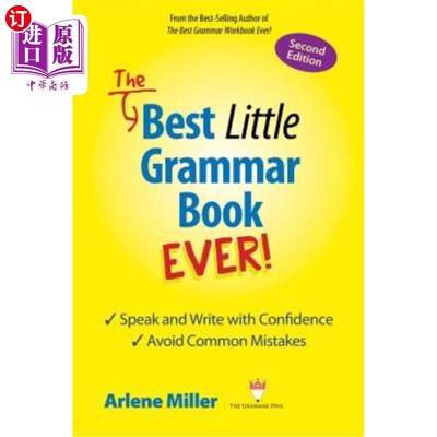 海外直订The Best Little Grammar Book Ever! Speak and Write with Confidence / Avoid Commo 有史以来最好的语法书！自信