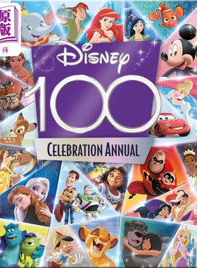 迪士尼 100 周年庆典Disney 100 Celebration Annual英文原版进口 儿童绘本图画书迪士尼系列 精装精品绘本 3-6岁【中商原版?