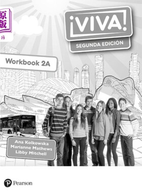 海外直订Viva! 2 Segunda Edicion Workbook A (Pack of 8) 万岁!第二章判决手册A(一套八本)