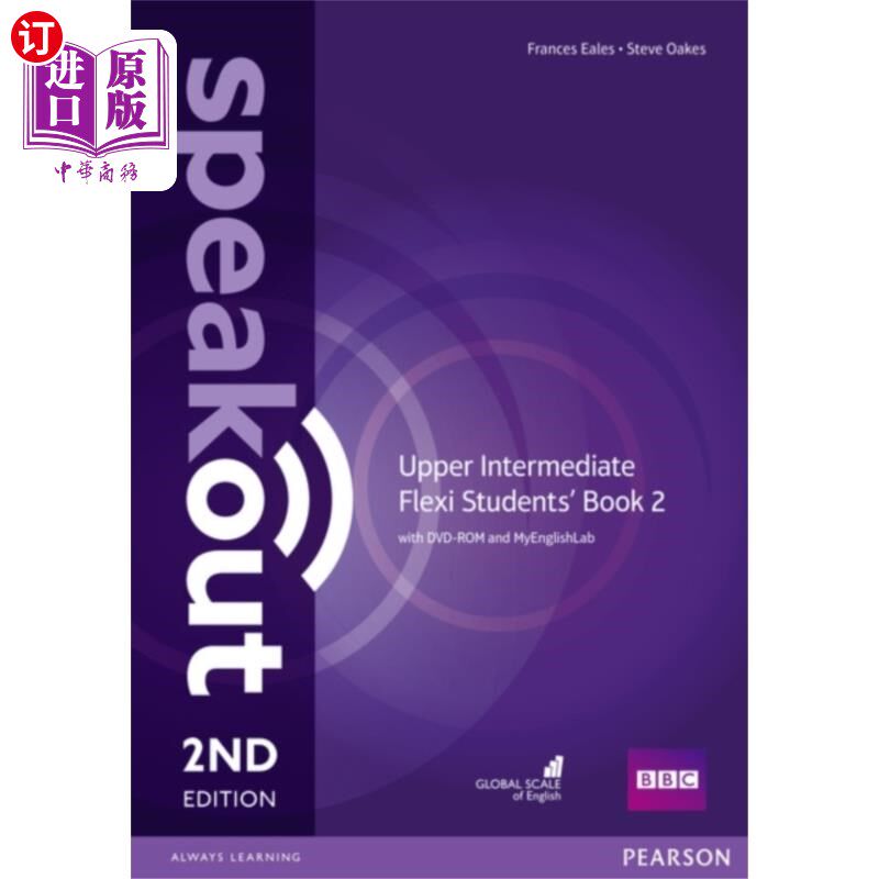 海外直订Speakout Upper Intermediate 2nd Edition Flexi St... Speakout高级中级第二版Flexi学生教材2与我的英语实验室包
