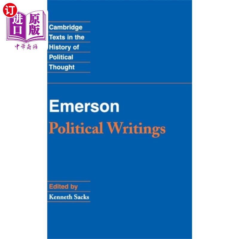 海外直订Emerson: Political Writings 爱默生:政治著作