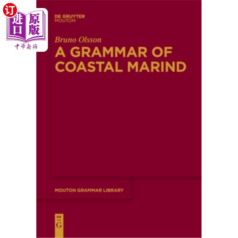 海外直订A Grammar of Coastal Marind 海岸动物的语法 - 实物图