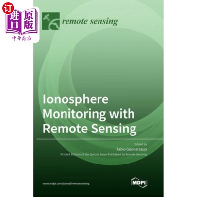 海外直订Ionosphere Monitoring with Remote Sensing 电离层遥感监测