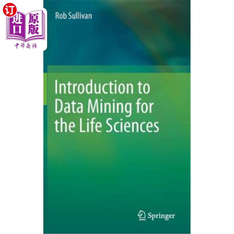 海外直订Introduction to Data Mining for the Life Sciences 生命科学数据挖掘导论