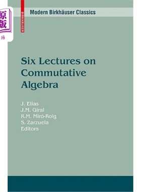 海外直订Six Lectures on Commutative Algebra 交换代数六讲
