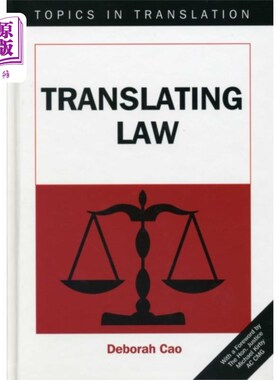 海外直订Translating Law 翻译法