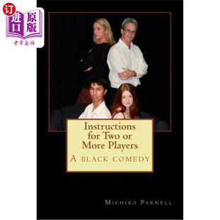 指导：黑色喜剧 Two 两个或两个以上玩家 comedy black Players More for 海外直订Instructions