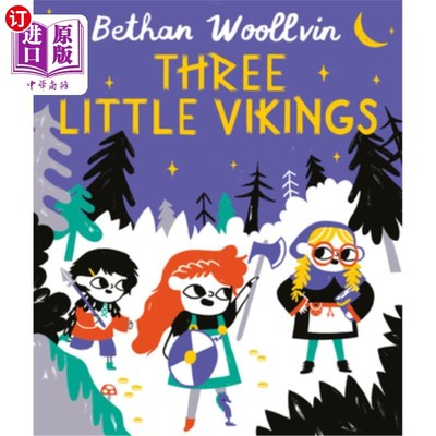 海外直订Three Little Vikings 三个小海盗