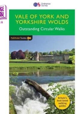 海外直订Vale of York & the Yorkshire Wolds 约克谷和约克郡世界