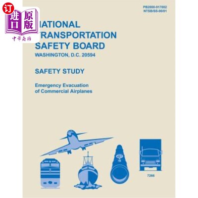 海外直订Safety Study Emergency Evacuation of Commercial Airplanes 商用飞机紧急疏散安全研究