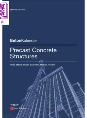 现货 预制混凝土结构 第2版 Precast Concrete Structures 2E Hubert Bachmann 英文原版【中商原版】wiley