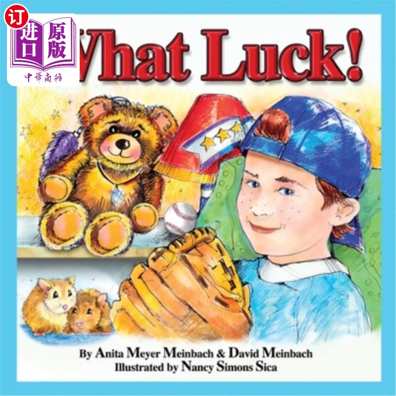 海外直订What Luck! 多幸运啊！一个关于决心、韧性和人类精神庆祝的故事。