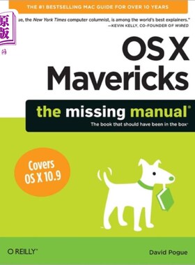 海外直订OS X Mavericks: The Missing Manual OS X Mavericks:丢失的手册