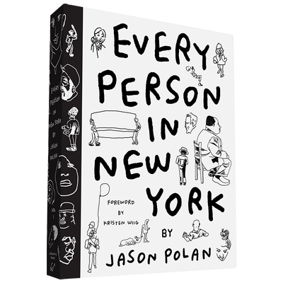 Every Person in New York Volume 1 在纽约的每一个人 进口艺术 Jason Polan 插画漫画人物速写【中商原版】