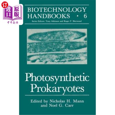 海外直订Photosynthetic Prokaryotes 光合作用的原核生物
