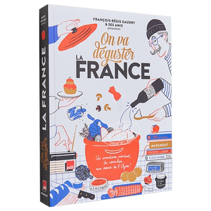 一起品尝法国 舌尖上的法国 含爱丽舍宫食谱 法文原版 On va déguster la France 法国美食【中商原版】